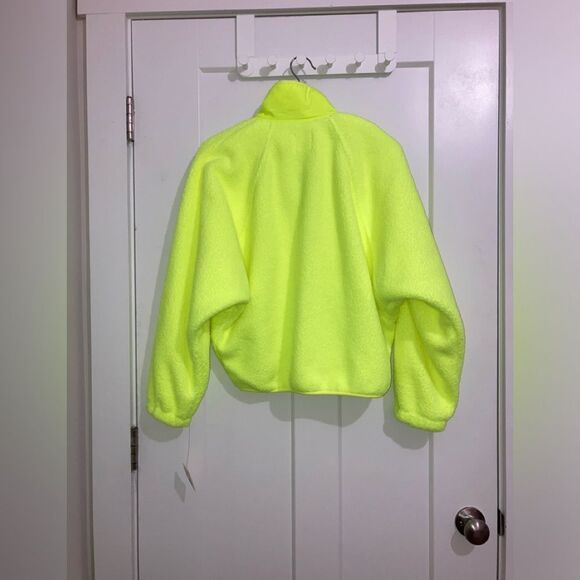 NWT Free People Hit the Slopes Jacket in Highlighter XS - Picture 5 of 11